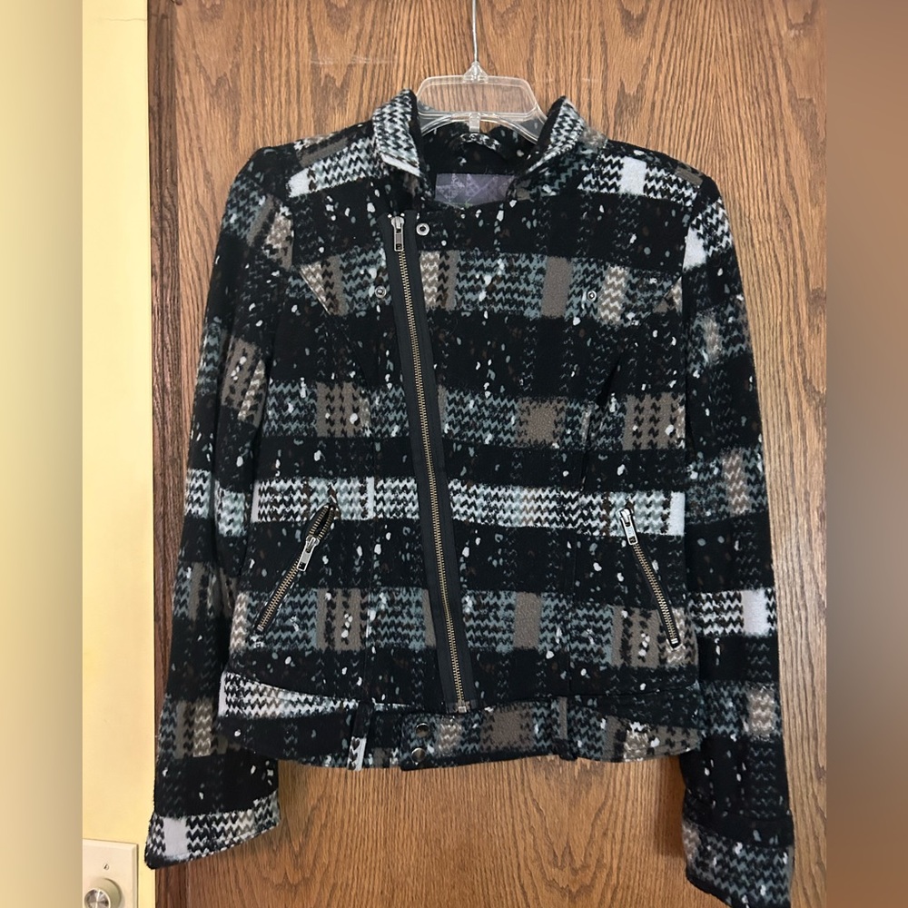 Free People Motorcycle style soft jacket